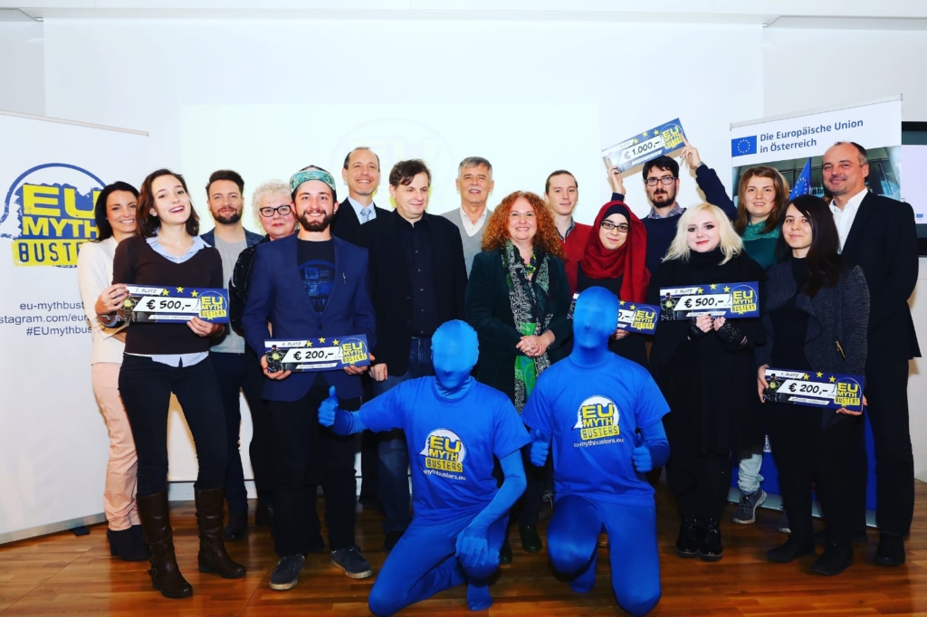 EU-Mythbusters – Kreativwettbewerb der Europäischen Kommission & des Europäischen Parlaments