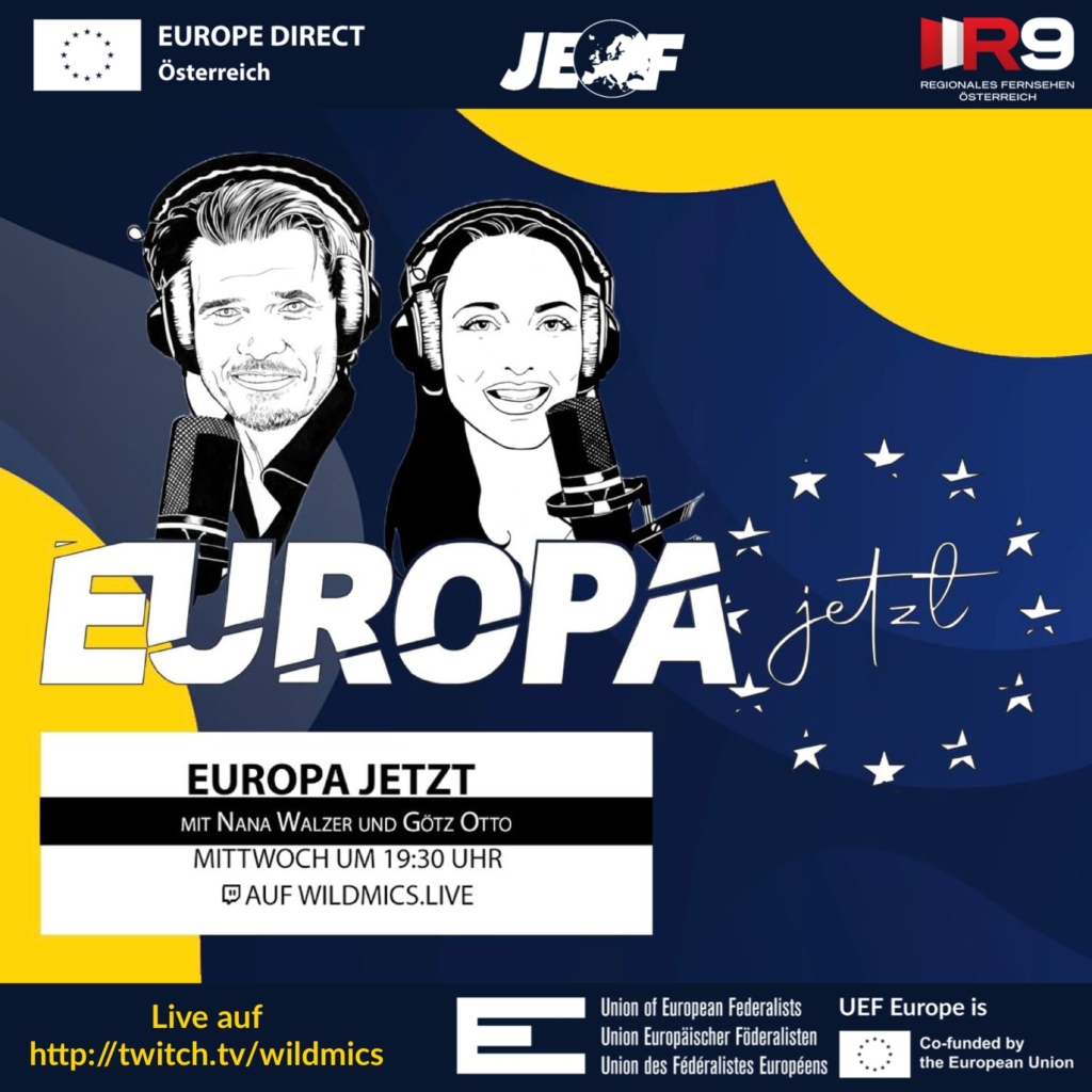 Europa.Jetzt – Videopodcastreihe ab 25. Mai 2022