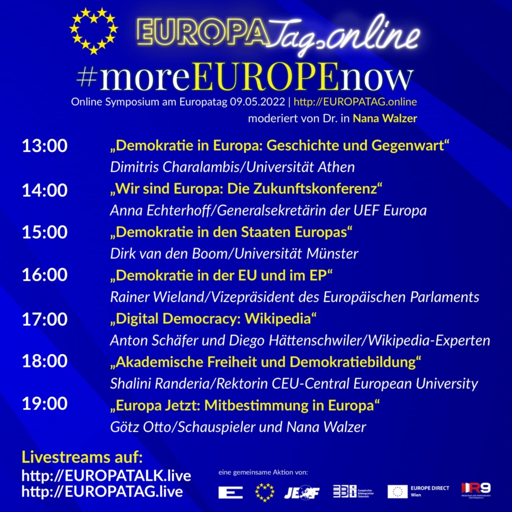 Europatags-Symposium 2022, 09. Mai 2022