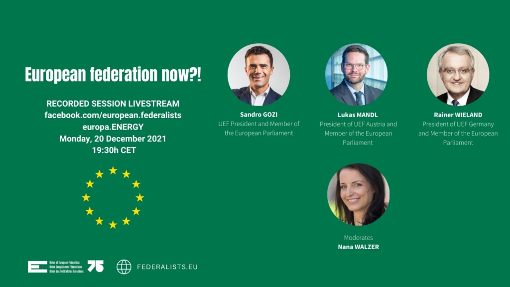 UEF-Videopodcast Series, ab Herbst 2021