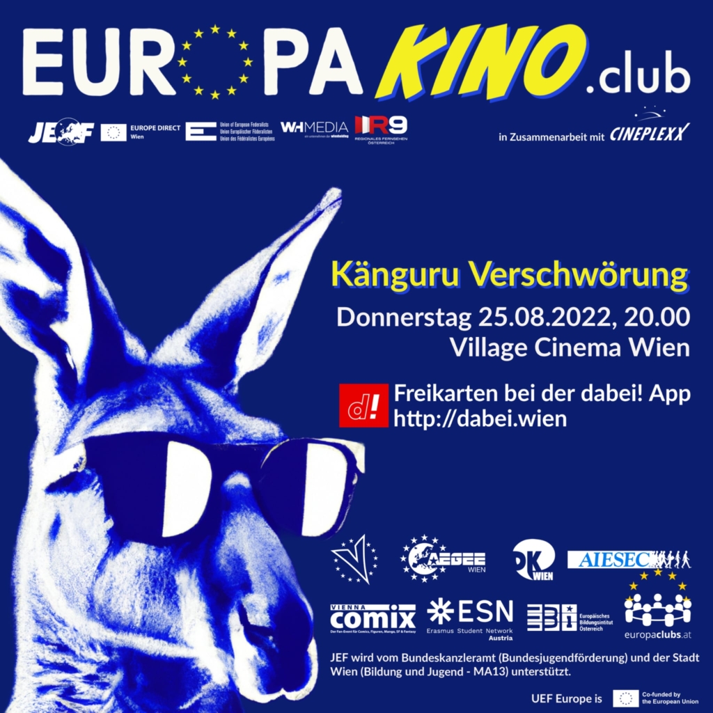 Europa.Kino – Die Känguru Verschwörung, 25.08.2022/Village Cinema, 20.00