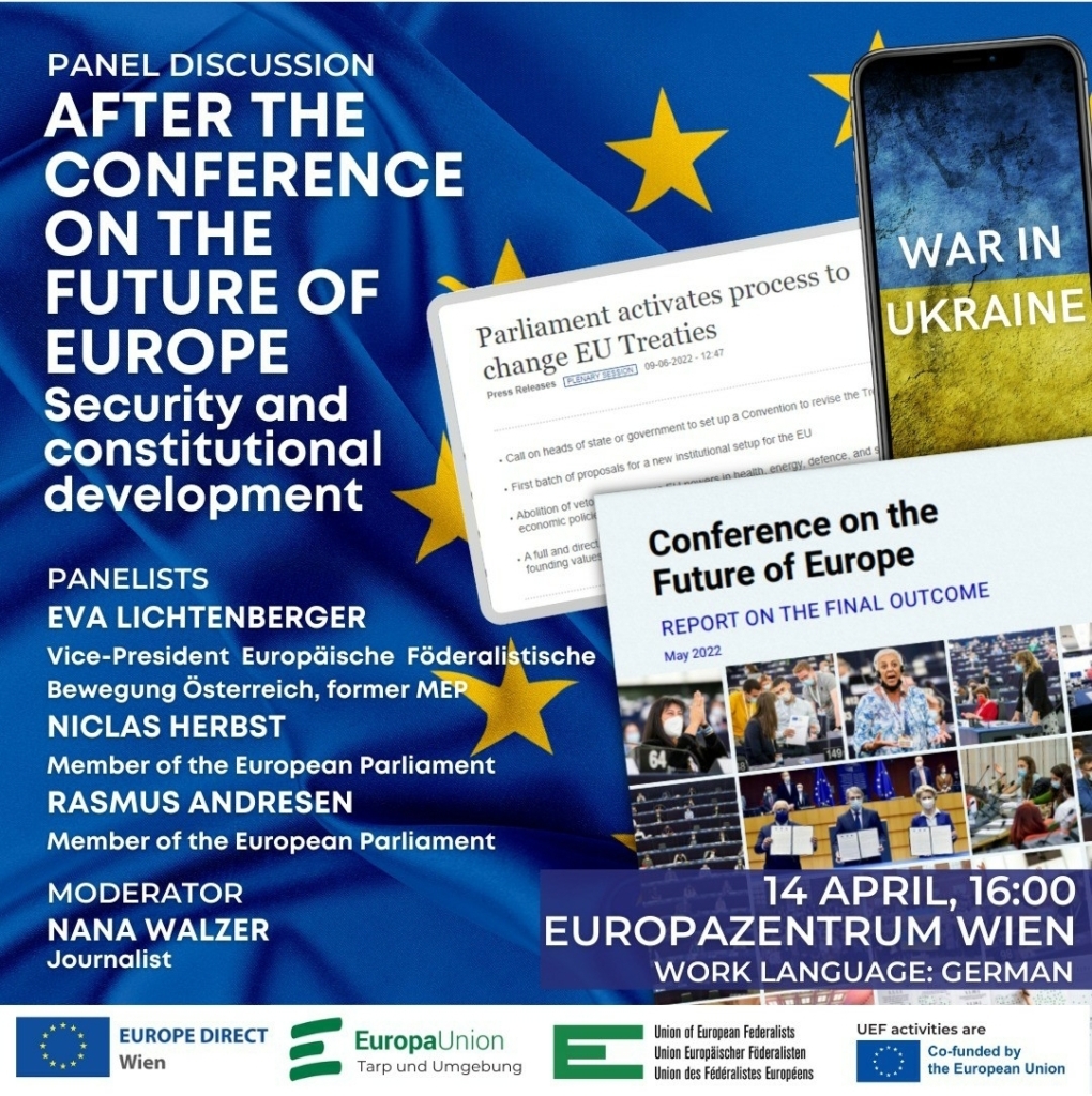 After CoFoE: Security and Constitutional Development – Panel Discussion, April 14 2023