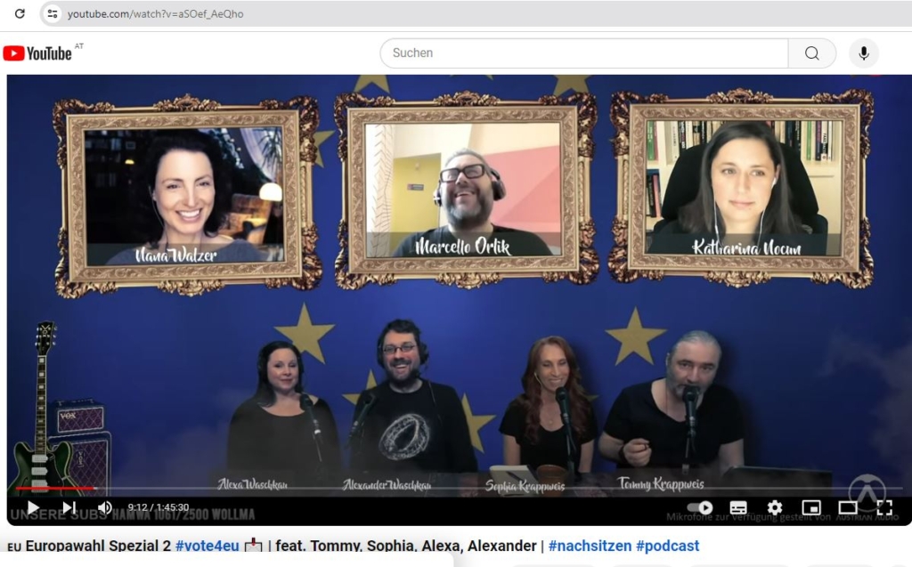 Europawahl Spezial – #nachsitzen auf Twitch, 05. Mai 2024