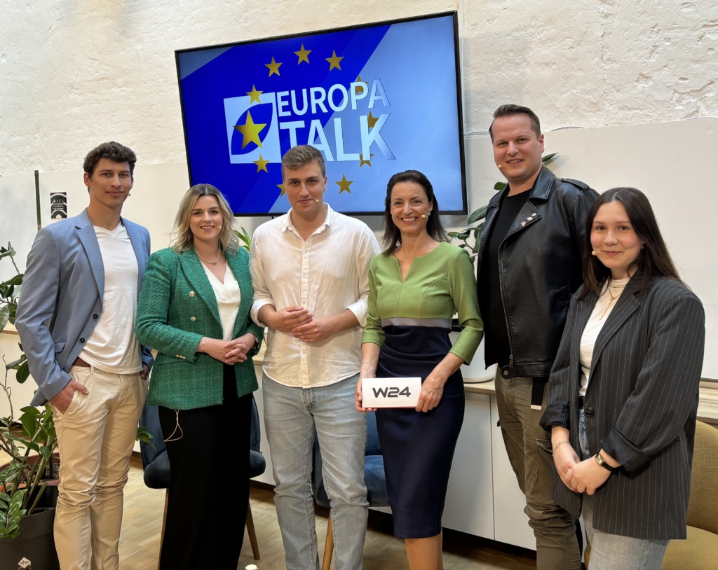 „Europa-Talk Spezial: Europawahl 2024“ – Moderation der TV-Diskussion für W24, 25. Mai 2024