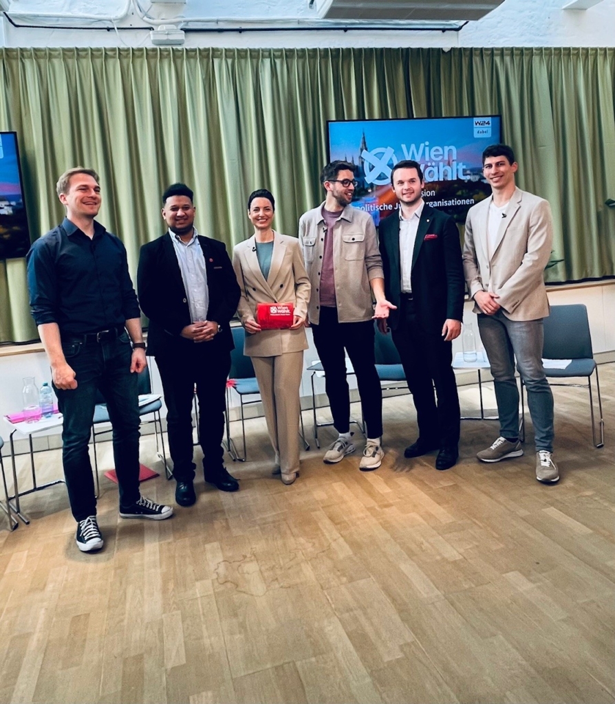 Wien Wählt: Moderation der TV-Diskussion „Jugendpolitik“ auf W24, 16. April 2025